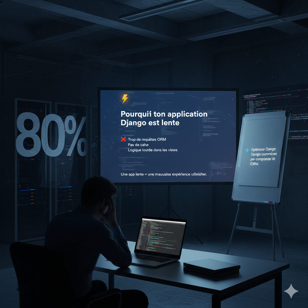 ⚡ Pourquoi ton application Django est lente