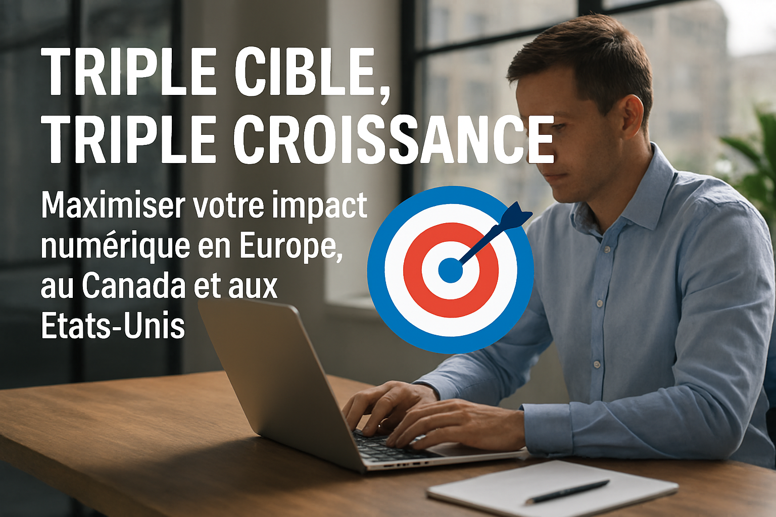 triple cible triple croissance : maximiser votre impact numérique en europe au canada et aux états-unis.