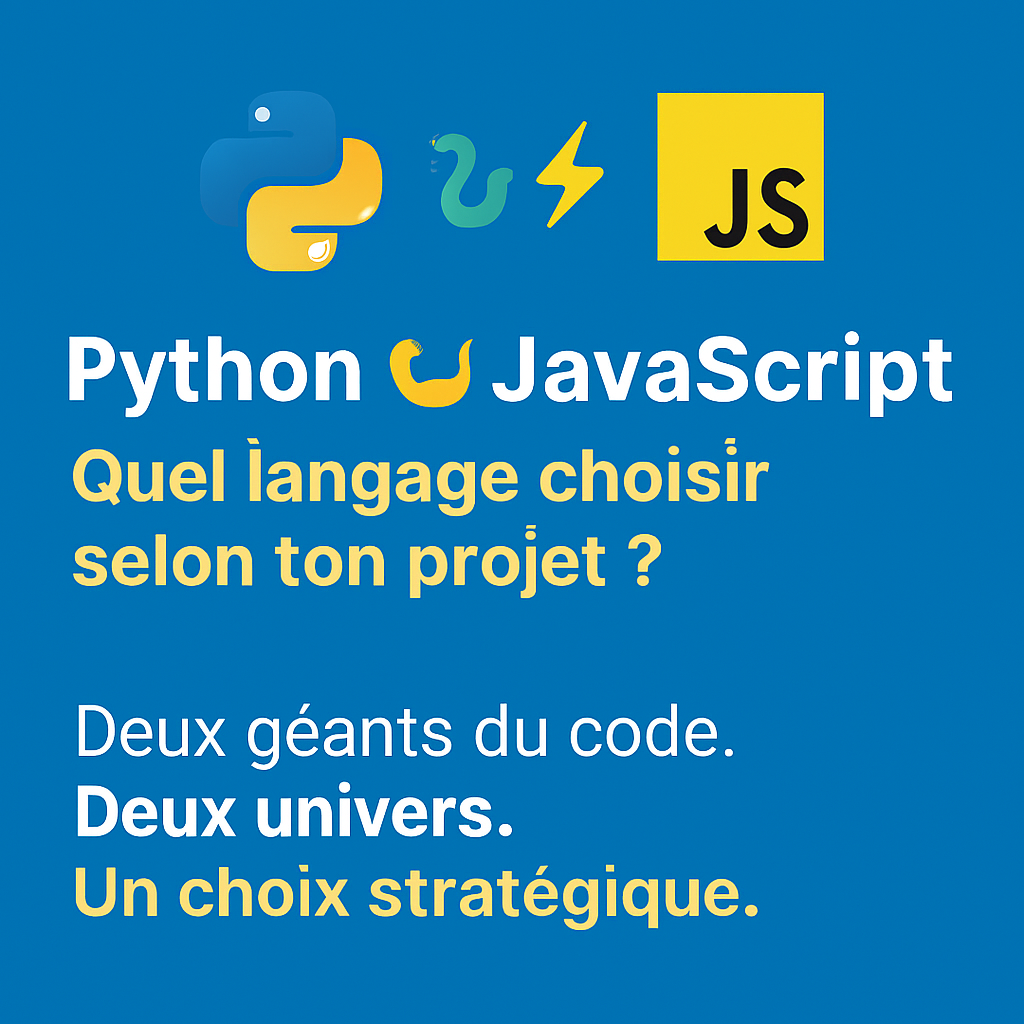 Python ou JavaScript : Quel langage choisir selon les bibliothèques et les usages ?