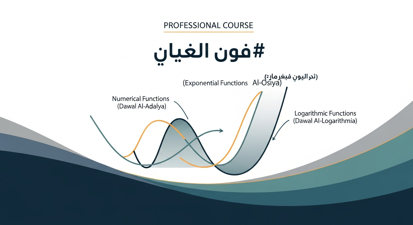 إتقان الدوال: من الأساسيات إلى الأسية واللوغاريتمية