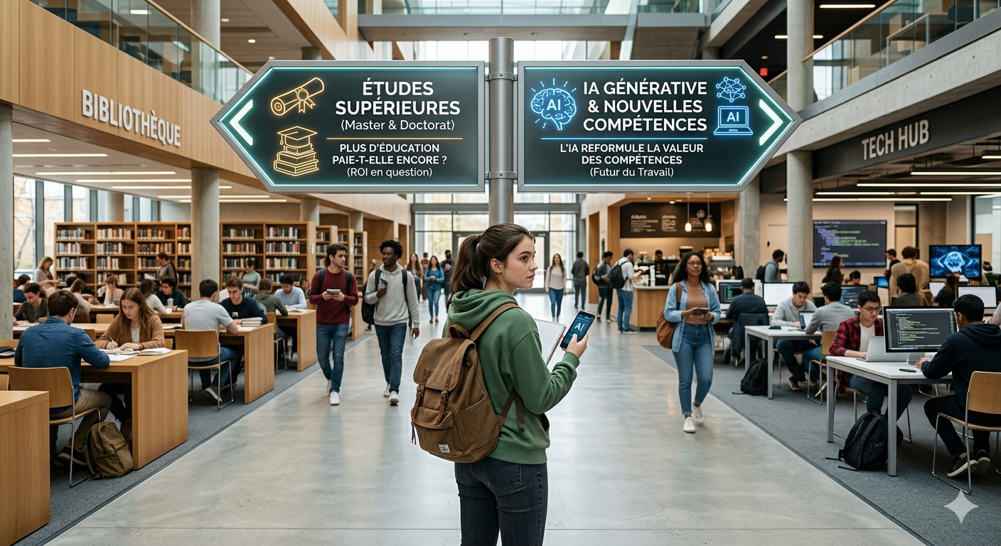🎓 Le diplôme universitaire a-t-il perdu son ROI ?